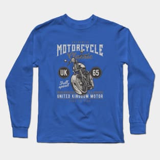 Motorcycle Classic - Classic Design Long Sleeve T-Shirt